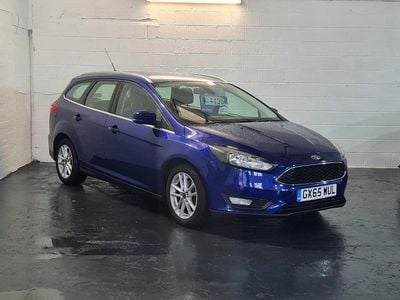 Blue Used 2015 Ford Focus Zetec Estate | £4,495 (Fair price)