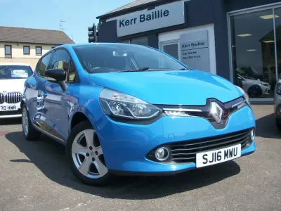 Used Renault Clio Dynamique 75 HP (55 kW) 2016 Blue Hatchback