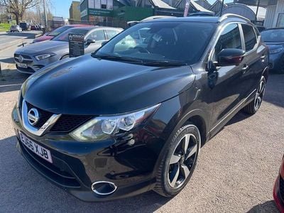 Used Nissan Qashqai N-Connecta 110 HP (80 kW) 2016 Black SUV