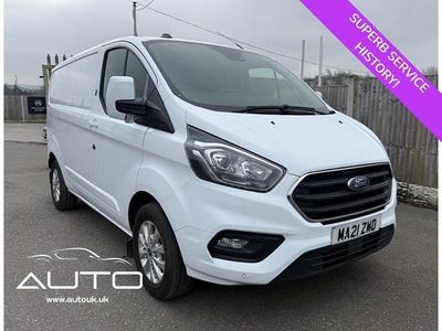Used Ford Transit Custom Limited 130 HP (95 kW) 2021 White Van