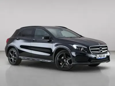 Used Mercedes GLA220 AMG line 177 HP (130 kW) 2016 Black SUV