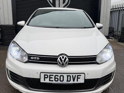 Used VW Golf VI GTD 170 HP (125 kW) 2010 White Hatchback