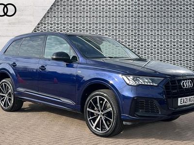 Used Audi Q7 Black Edition 340 HP (250 kW) 2021 Grey SUV