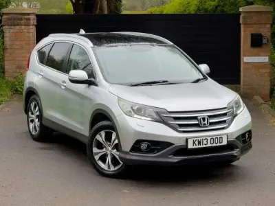 Używany Honda CR-V EX 150 KM (110 kW) 2013 Srebrny SUV