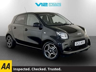 Used Smart ForFour Electric Drive Premium 60 kW (82 HP) 2022 Black Hatchback
