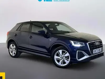 Used Audi Q2 S-Line 150 HP (110 kW) 2023 Blue SUV