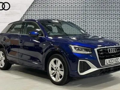 Used Audi Q2 S-Line 150 HP (110 kW) 2023 Blue SUV