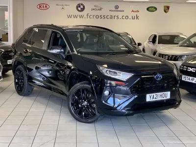 Used Toyota RAV4 Hybrid Edition 2021 Black SUV