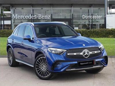 Begagnad Mercedes GLC300e AMG Line Premium Plus 254 HK (186 kW) 2024 Blå SUV