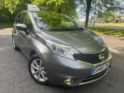 Used Nissan Note Acenta Premium 98 HP (72 kW) 2016 Grey Hatchback