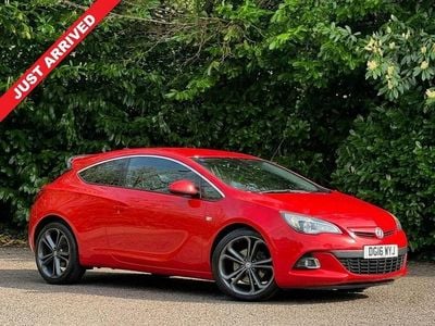 Used Vauxhall Astra GTC Edition 140 HP (102 kW) 2016 Red Coupe
