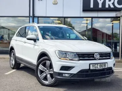 Second-hand VW Tiguan Match 150 CP (110 kW) 2019 Alb SUV