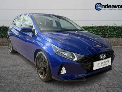 Used Hyundai i20 SE 100 HP (73 kW) 2022 Blue Hatchback