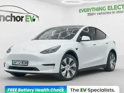 Used Tesla Model Y Long Range AWD 286 kW (389 HP) 2022 White SUV