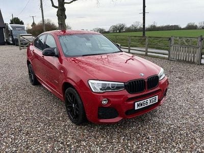 Used BMW X4 M Sport 313 HP (230 kW) 2016 Red SUV