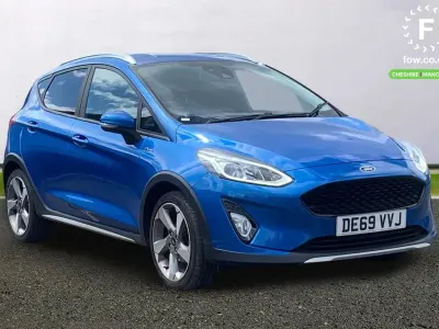 Used Ford Fiesta Active 125 HP (91 kW) 2019 Blue Hatchback