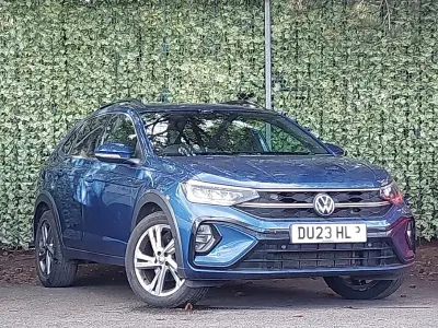 Used VW Taigo R-line 110 HP (80 kW) 2023 Blue SUV