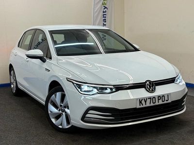 Used VW Golf VII Style 150 HP (110 kW) 2020 White Hatchback