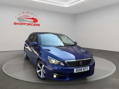Used Peugeot 308 Allure 2018 Blue Hatchback