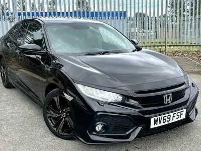 Used Honda Civic Sport 182 HP (133 kW) 2019 Black Hatchback