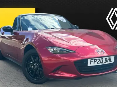 Used Mazda MX5 132 HP (97 kW) 2020 Red Cabriolet