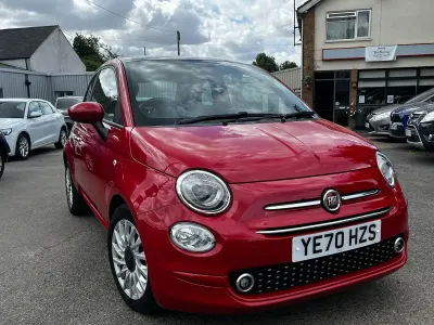 Used Fiat 500 Lounge 2020 Red Hatchback