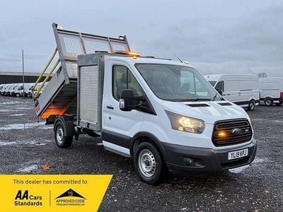 Used Ford Transit 130 HP (95 kW) 2019 White Cabriolet