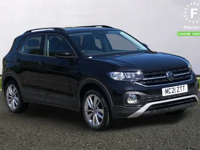 Usado VW T-Cross SE 2021 Negro SUV