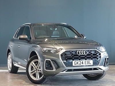 Grey Used 2024 Audi Q5 S-Line SUV | £35,498 (Fair price)