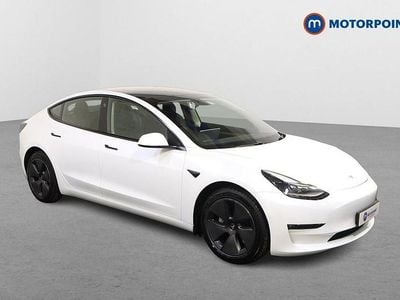 Used Tesla Model 3 Long Range AWD 366 kW (498 HP) 2021 White Sedan