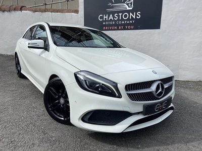 Used Mercedes A200 AMG line 2016 White Hatchback