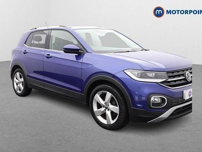 Blue Used 2021 VW T-Cross SEL SUV | £16,499 (Fair price)