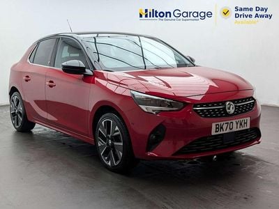 Used Vauxhall Corsa-e Elite 100 kW (136 HP) 2020 Red Hatchback