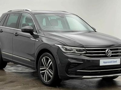 Urano grey Used 2021 VW Tiguan Elegance SUV | £22,940 (Fair price)