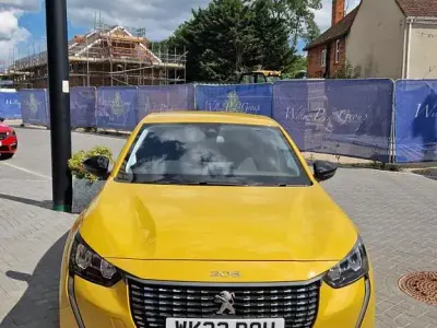 Used Peugeot 208 Allure Premium 2022 Yellow Hatchback