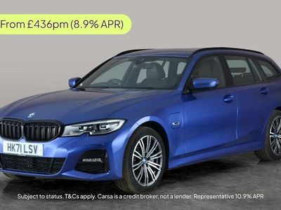 Blue Used 2021 BMW 330e M Sport Estate | £25,488 (Fair price)