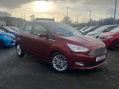 Red Used 2016 Ford C-MAX Titanium MPV | £5,995 (Fair price)