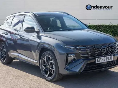 Second-hand Hyundai Tucson N Line 215 CP (158 kW) 2025 Gri SUV