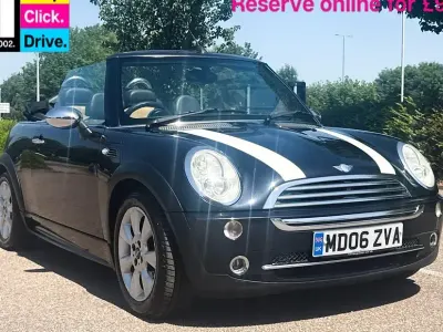 Used Mini Cooper Cabriolet 115 HP (84 kW) 2006 Black Cabriolet