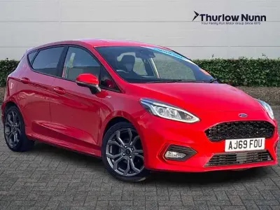 Used Ford Fiesta ST-Line 125 HP (91 kW) 2020 Red Hatchback