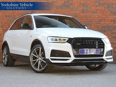 Używany Audi Q3 Black Edition 180 KM (132 kW) 2018 Biały SUV