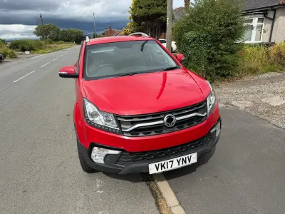 Used SsangYong Korando 178 HP (130 kW) 2017 Red Estate
