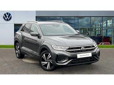 Indium grey Used 2023 VW T-Roc R-line SUV | £23,161 (Fair price)