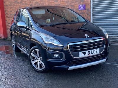 Black Used 2016 Peugeot 3008 Allure Hatchback | £3,795 (Super price)