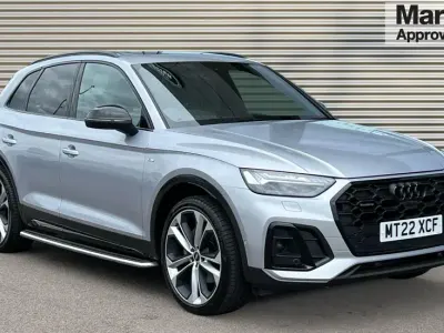 Begagnad Audi Q5 Advanced 265 HK (194 kW) 2022 Silver SUV
