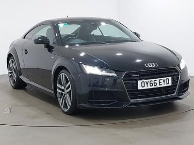 Used Audi TT S-Line 230 HP (169 kW) 2016 Black Coupe