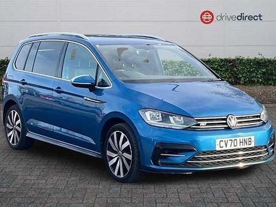 Blue Used 2020 VW Touran R-line MPV | £22,925 (A bit pricey)