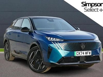 Used Peugeot e-3008 GTi 156 kW (213 HP) 2024 Blue SUV