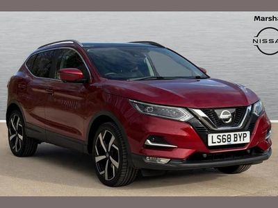 Used Nissan Qashqai Tekna 115 HP (84 kW) 2018 Red SUV