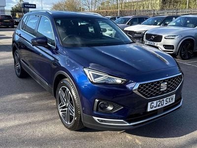 Used Seat Tarraco XCELLENCE 150 HP (110 kW) 2020 Blue SUV